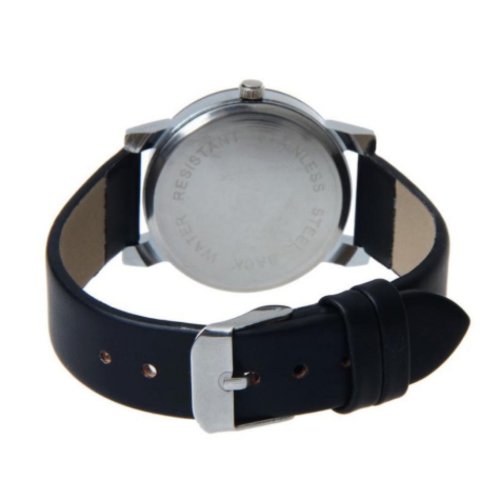 ⌚️NEW⌚️ Unisex Wristwatch Leather Quartz Watch - Picture 8 of 8